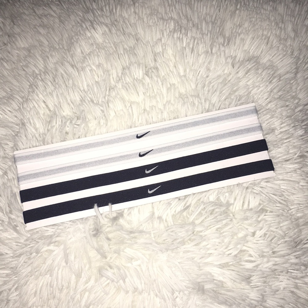 Pack of 4 thin Nike Headbands